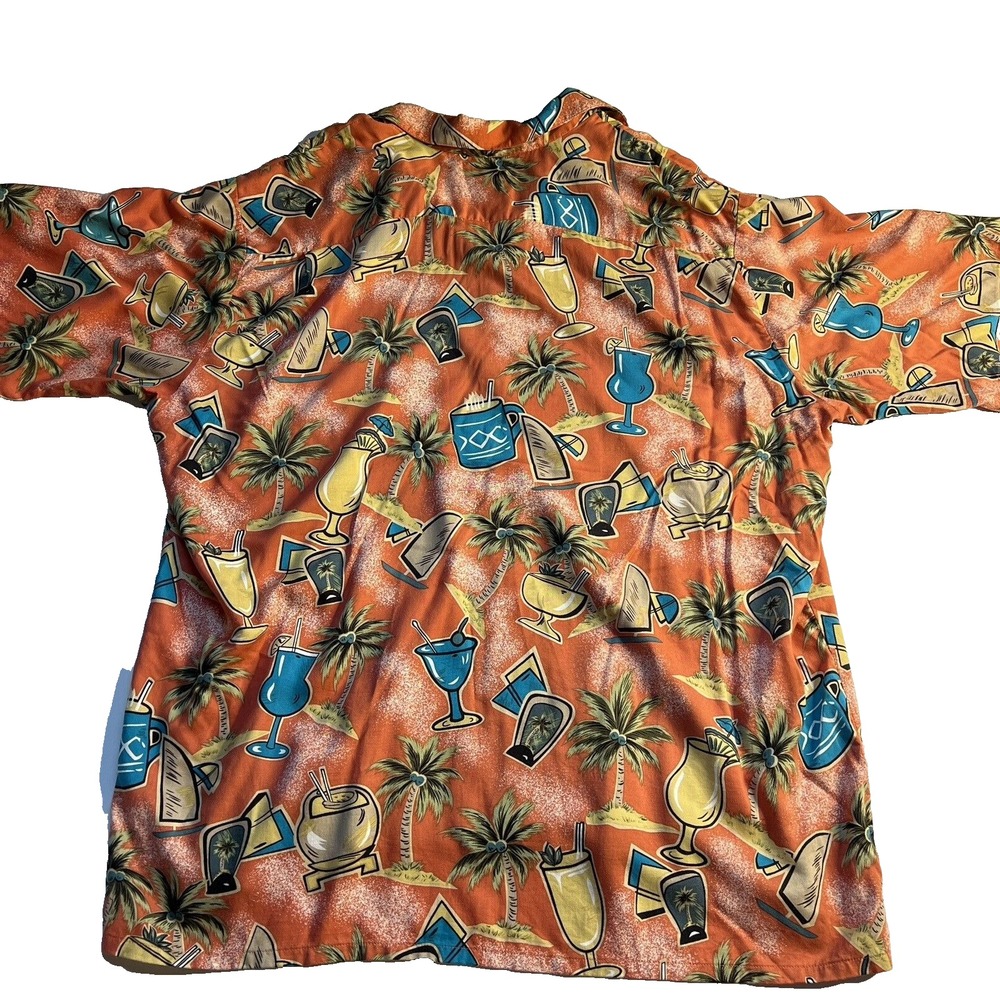 Joe Kealoha's Reyn Spooner Floral Hawaiian‎ Button Shirt Men's XXL Rayon